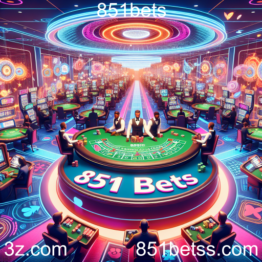 A Emoção do Live Casino no 851bets